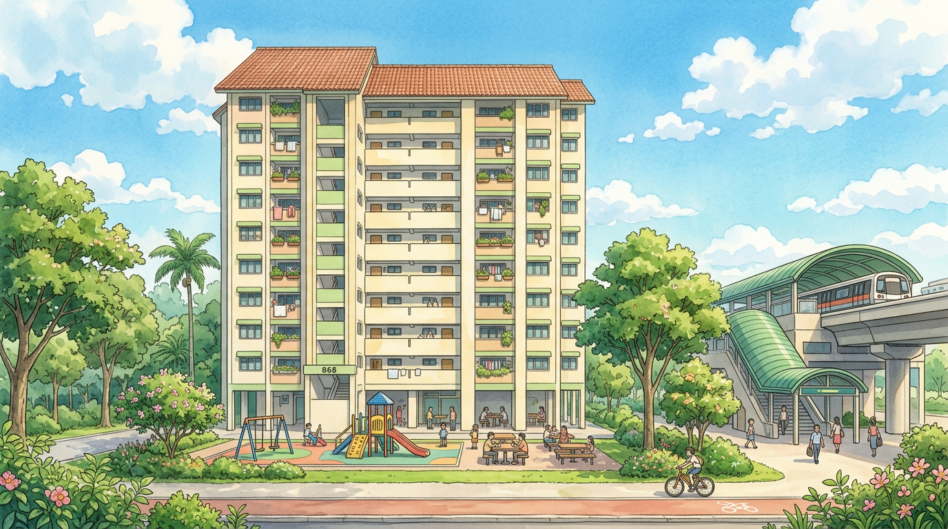 868 Yishun Street 81 HDB Guide: Prices & Living in Yishun | Homejourney