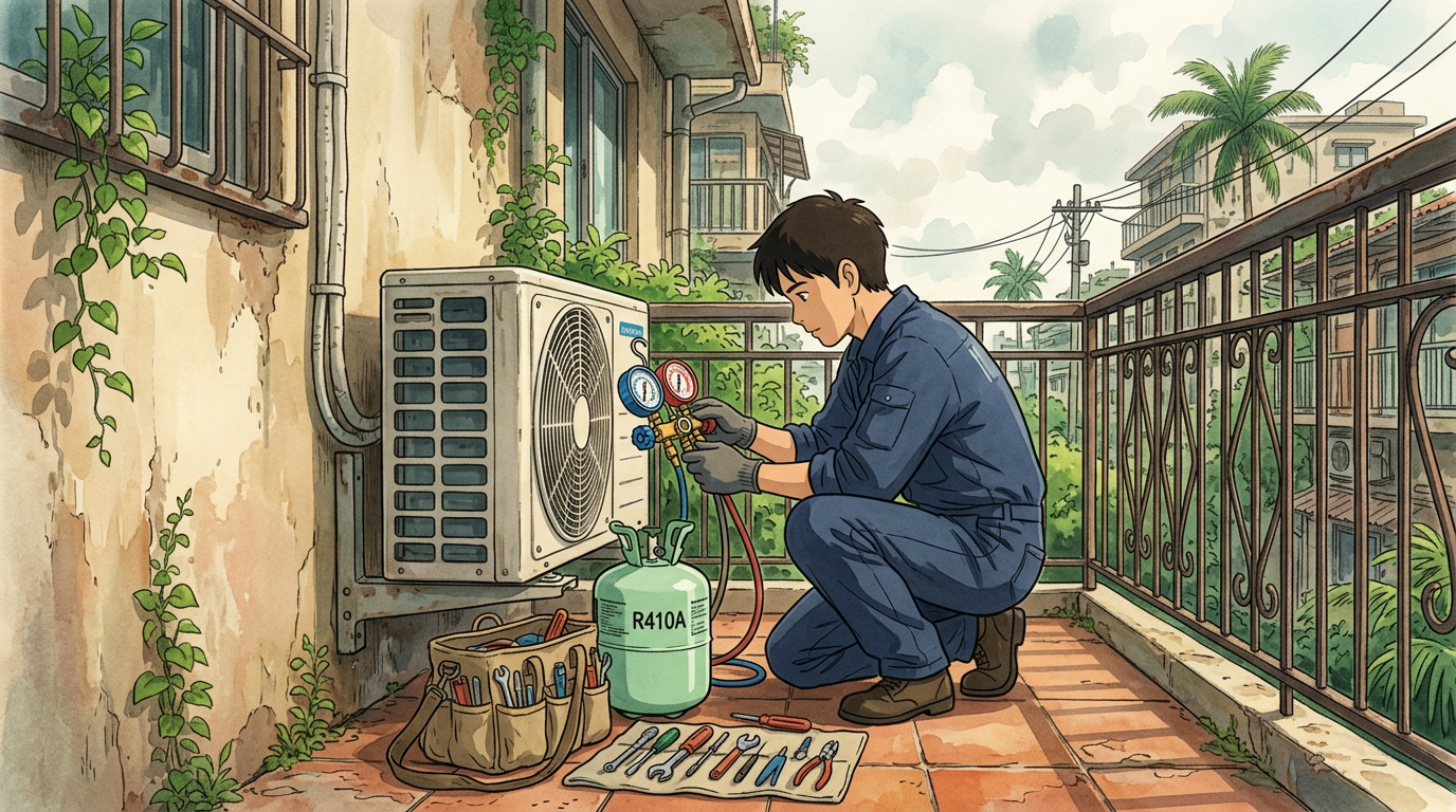Aircon Gas Top Up Guide: DIY Tips vs Pros in Singapore | Homejourney