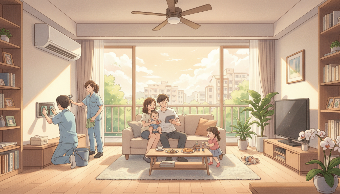 空调普通保养新加坡价格与服务全指南（2026版）| Homejourney权威解析