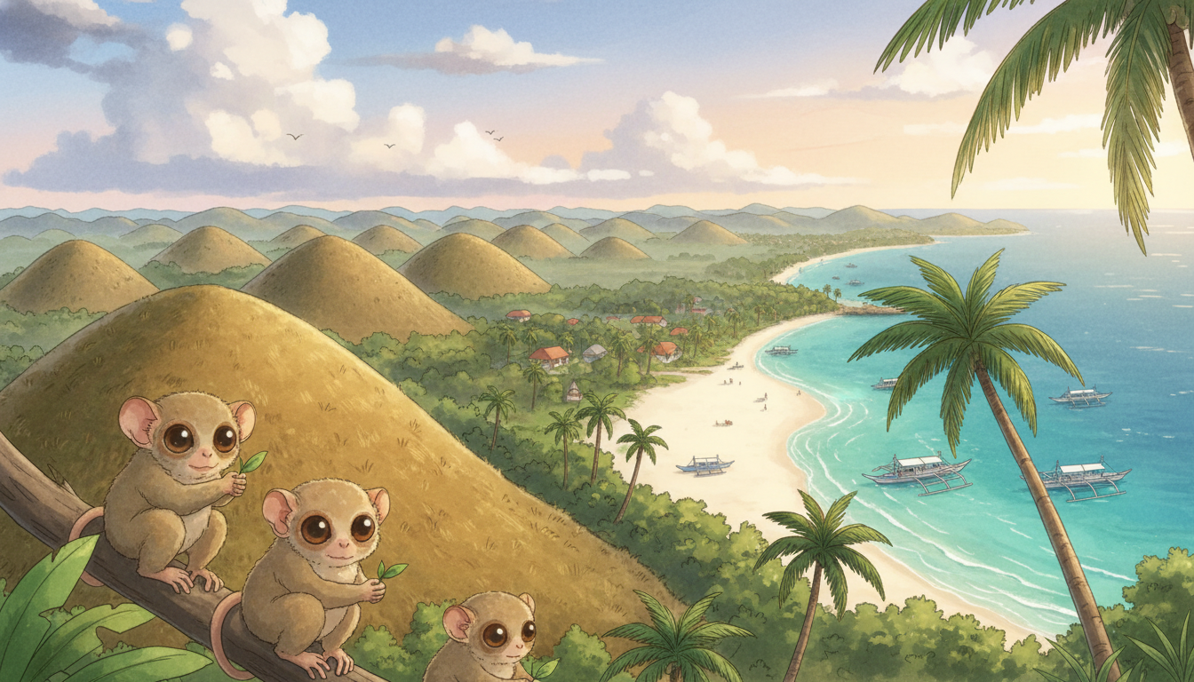 Bohol Complete Guide: Chocolate Hills, Tarsiers & Panglao Beach | Homejourney