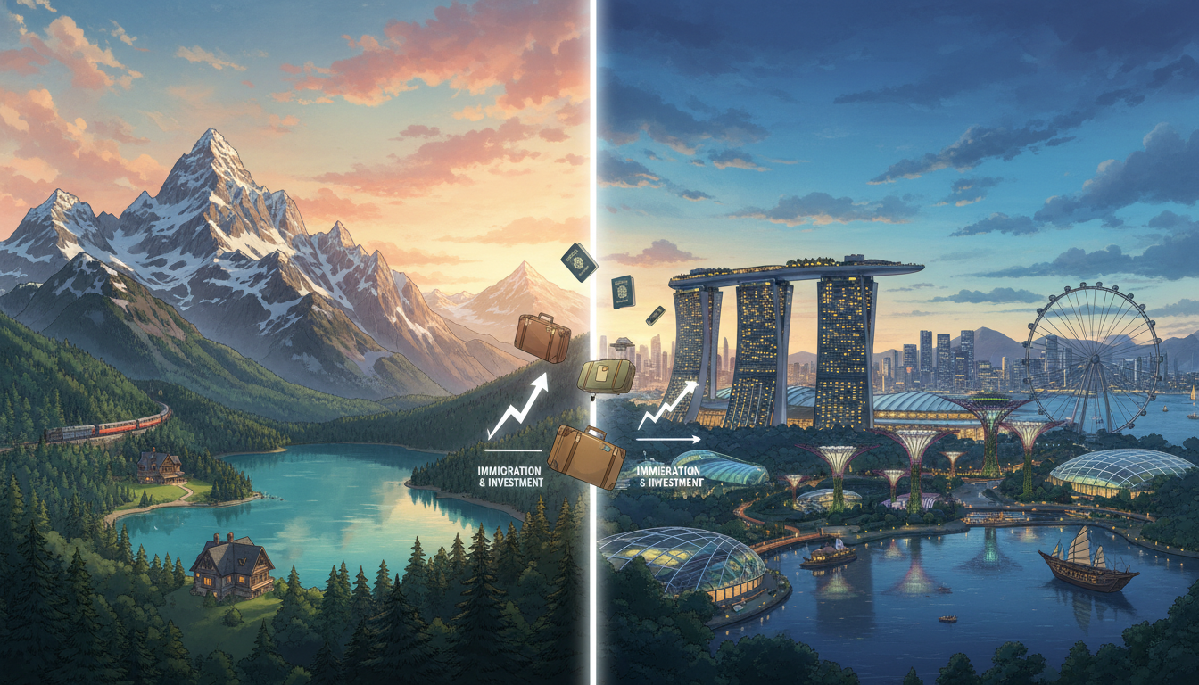 Canada vs Singapore: Immigration & Investment Guide | Homejourney