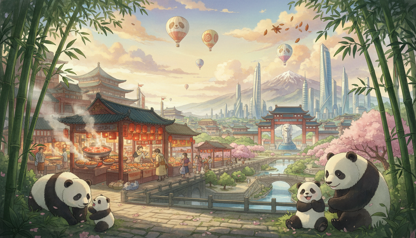 Chengdu Travel Guide: Giant Pandas, Sichuan Cuisine & Singapore Insights | Homejourney