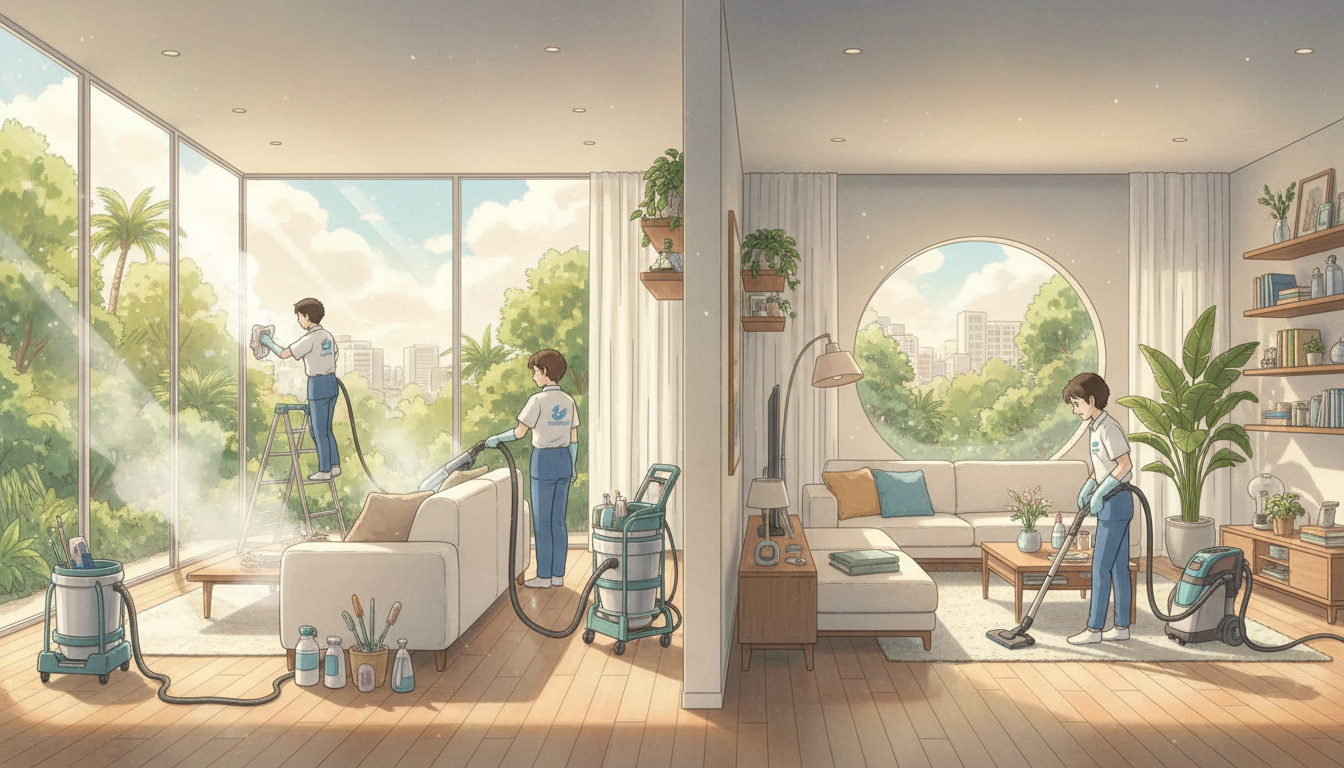 Deep Cleaning vs Regular Cleaning: DIY Tips vs Pros | Homejourney