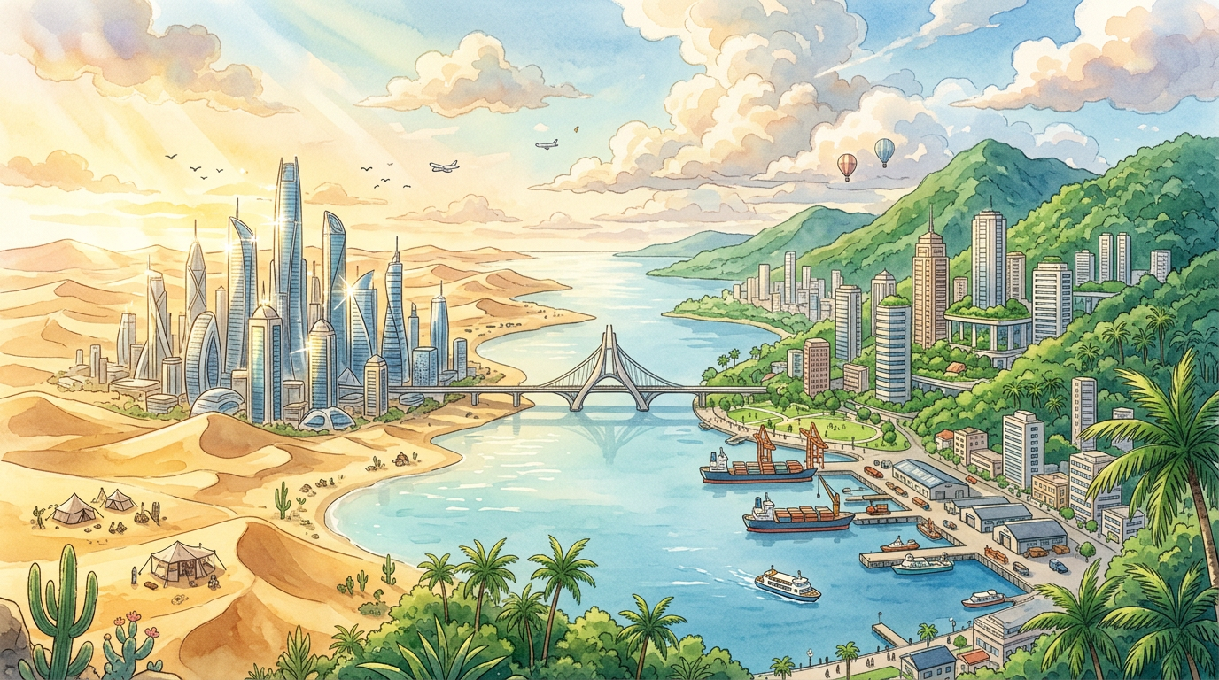 迪拜vs新加坡：商业生活对比 | Homejourney权威指南