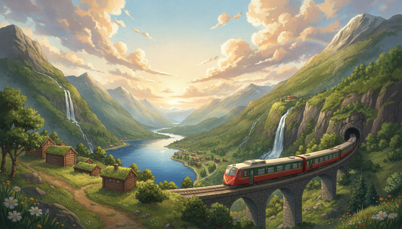 Flåm Railway Scenic Train Guide 2025 – Flåmsbana & Norway Rail by Homejourney