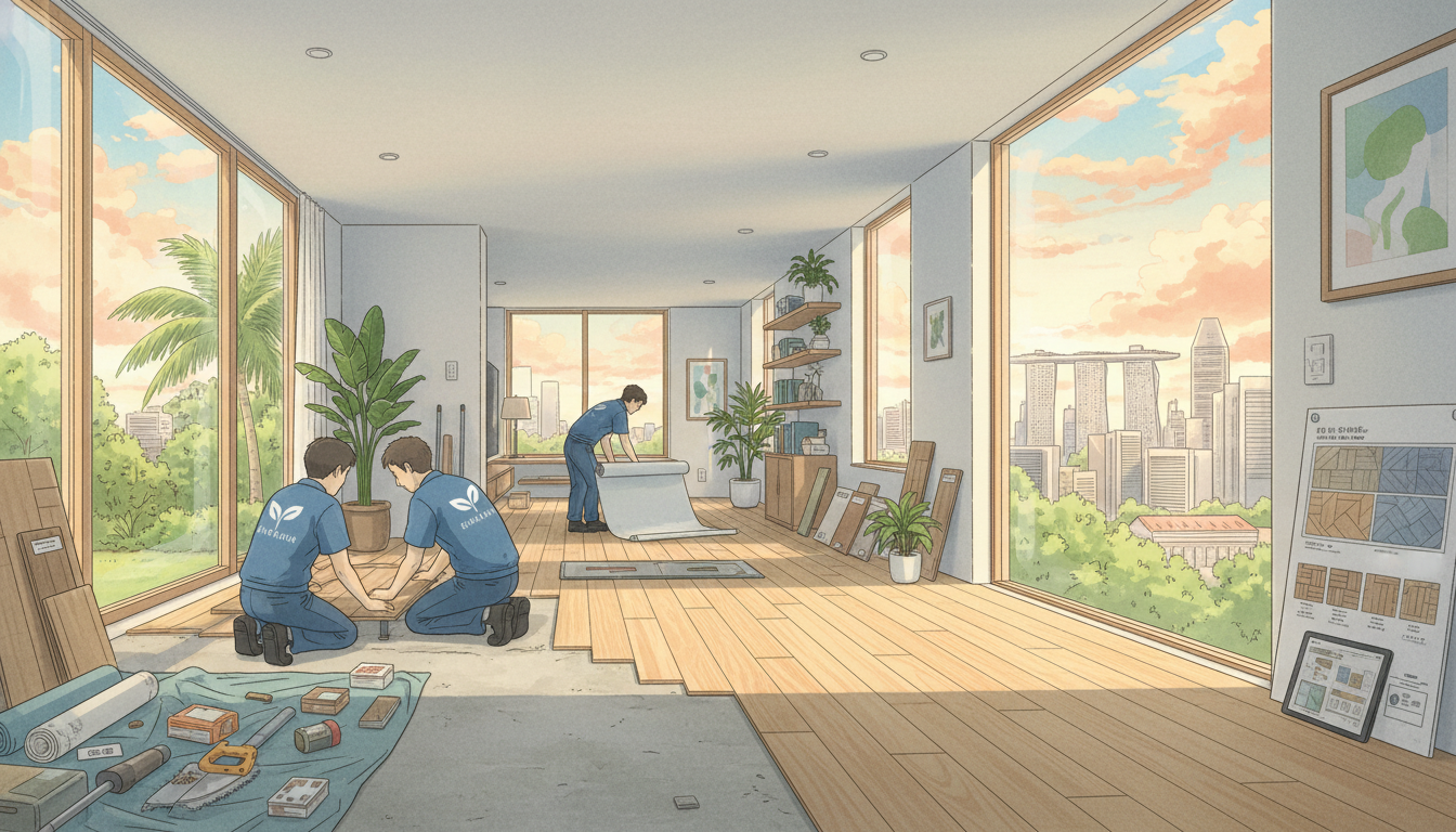 Flooring Services in Singapore: Types, Costs & Installation Guide | Homejourney
