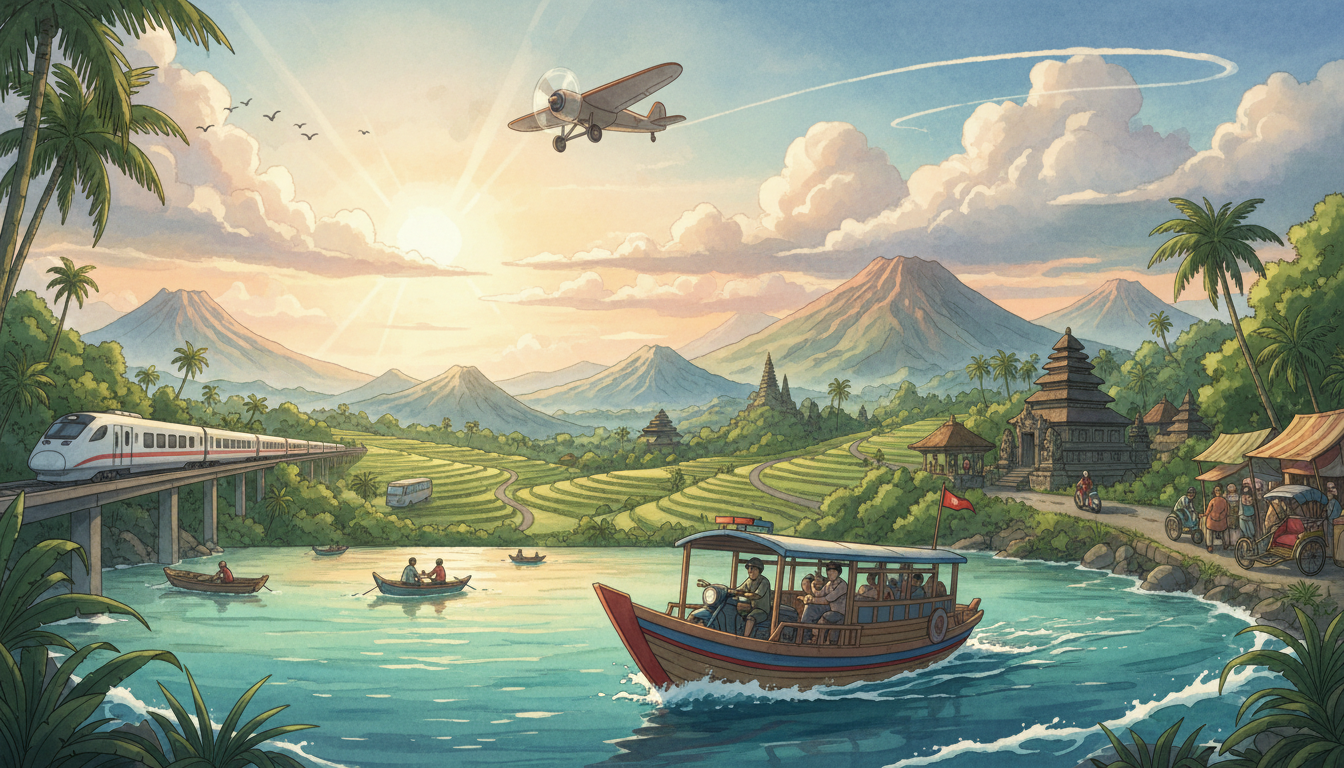 Ultimate Guide: Getting Around Indonesia Flights Ferries Transport | Homejourney