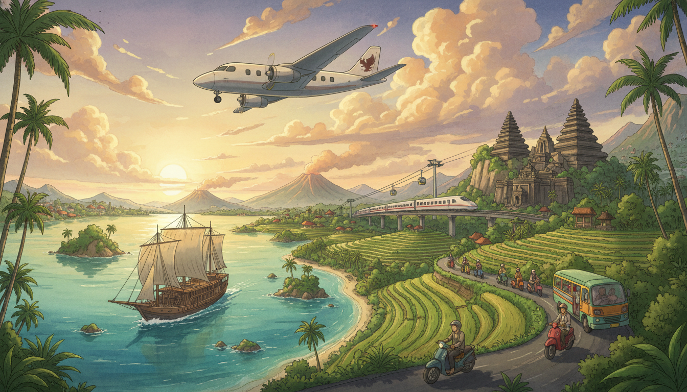 Getting Around Indonesia: Flights, Ferries & Transport Guide | Homejourney