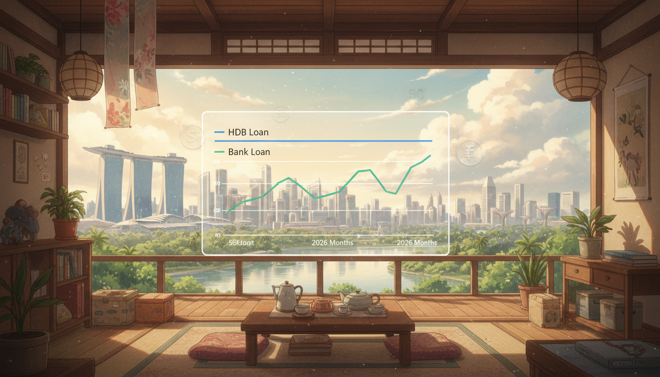 HDB Loan vs Bank Loan Rates 2026: Full Comparison | Homejourney