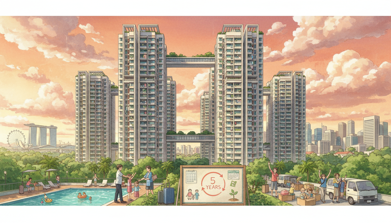 HDB最低居住期MOP规定详解：Homejourney权威指南2026