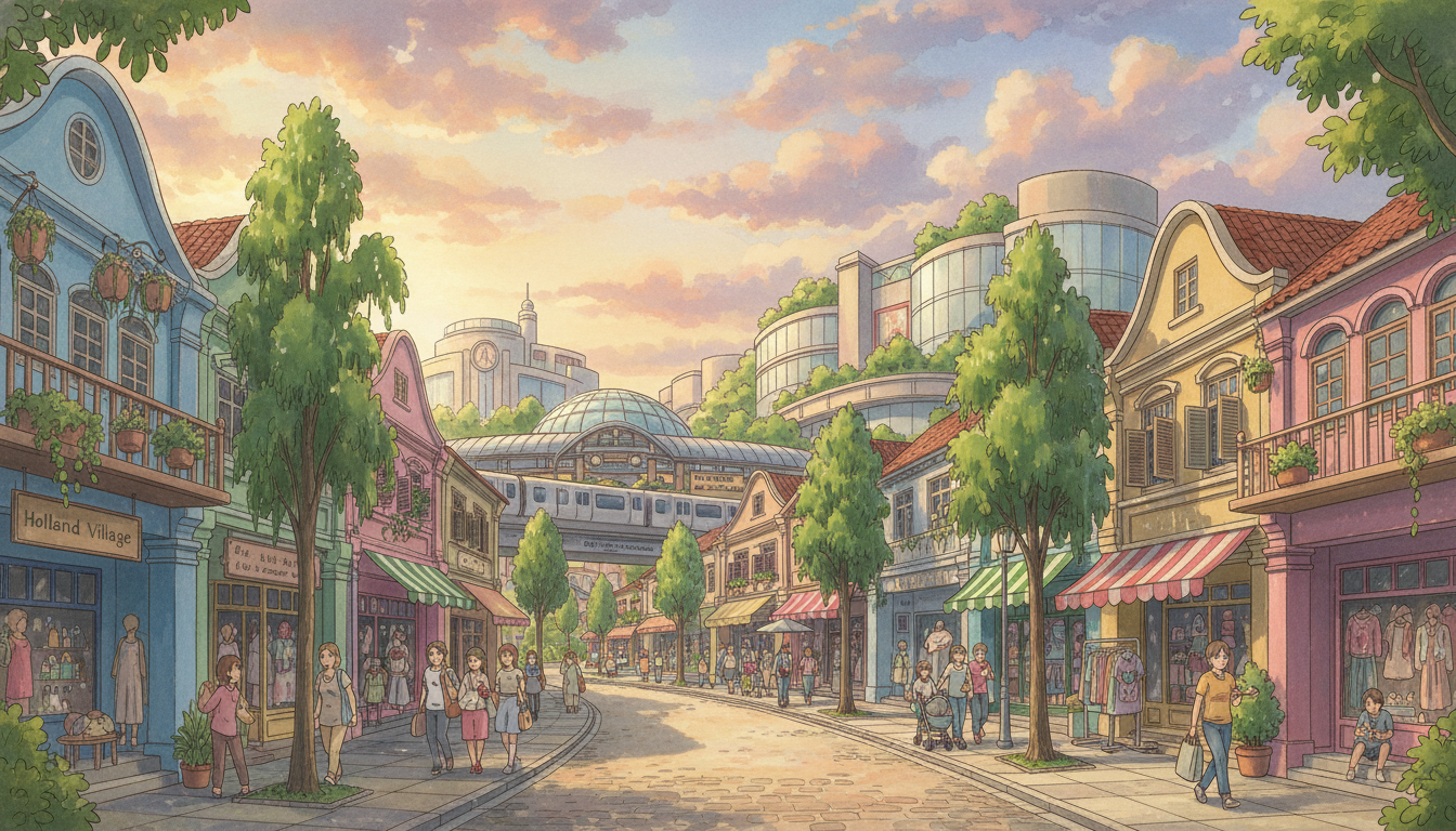 Holland Village Expat Area Transport & Amenities Guide | Homejourney