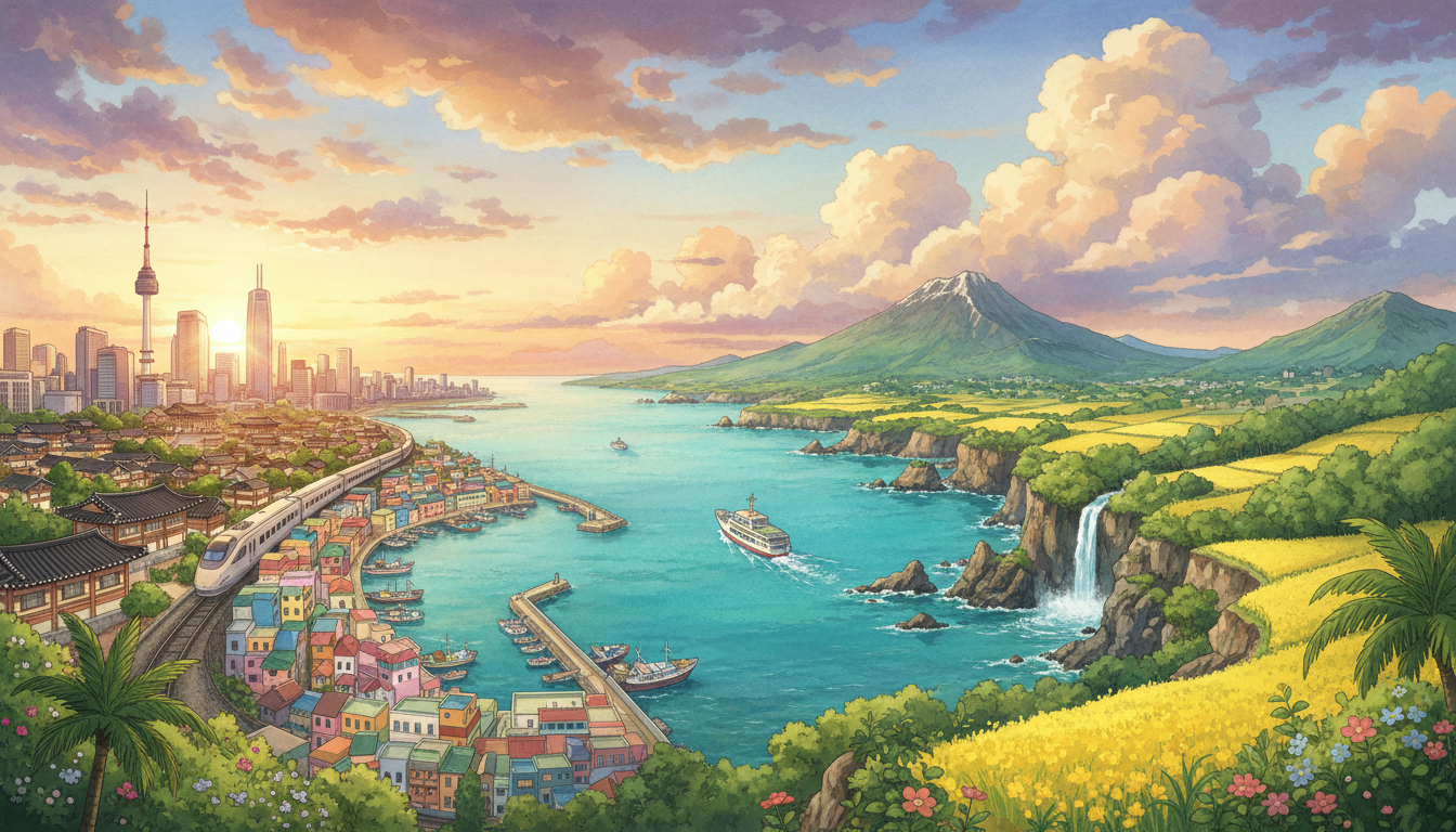 Homejourney's Korea 10-Day Itinerary: Seoul, Busan, Jeju Complete Guide