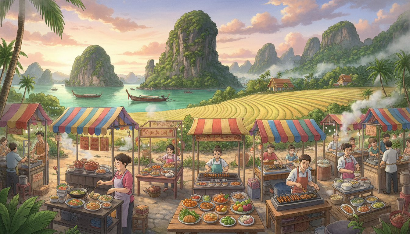 Homejourney's Ultimate Thai Food Guide: Street Food, Regional Cuisines & Must-Try Dishes