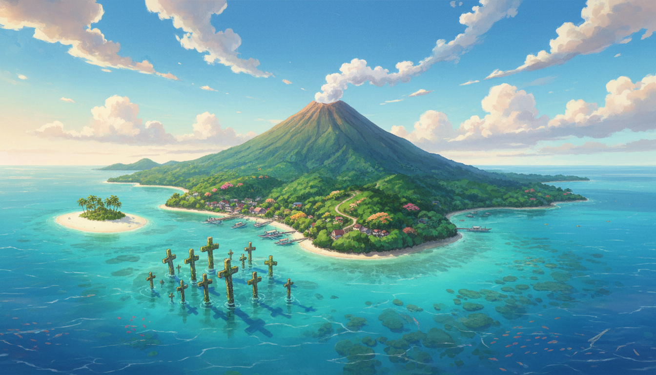 卡米金火山岛完整攻略：火生之岛白岛沉没墓地指南 | Homejourney