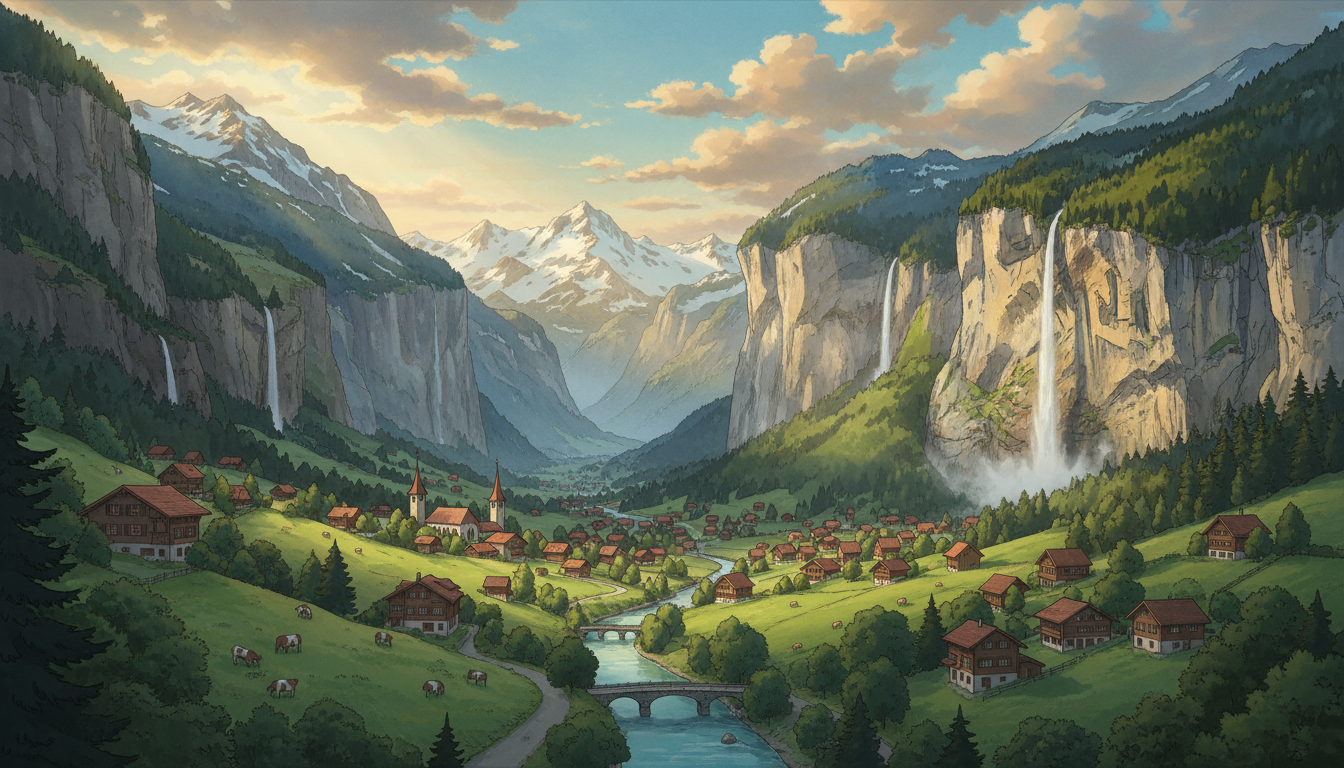 Lauterbrunnen Valley: 72 Waterfalls Guide | Homejourney Travel