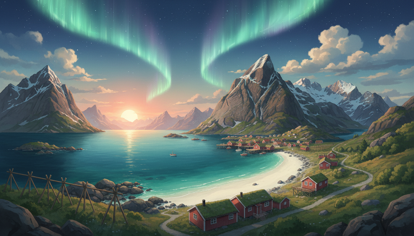 罗弗敦群岛完整攻略：挪威北极渔村壮观风景指南 | Homejourney