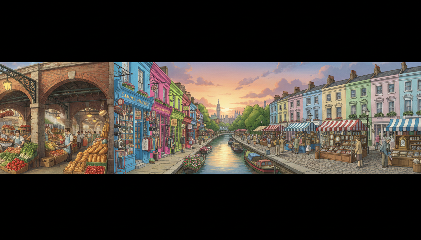 London Markets Guide: Borough, Camden & Portobello | Homejourney