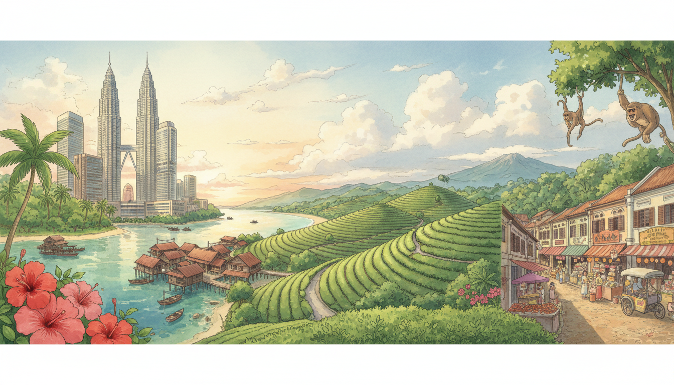 马来西亚7天行程：西马完整攻略 - Homejourney权威指南