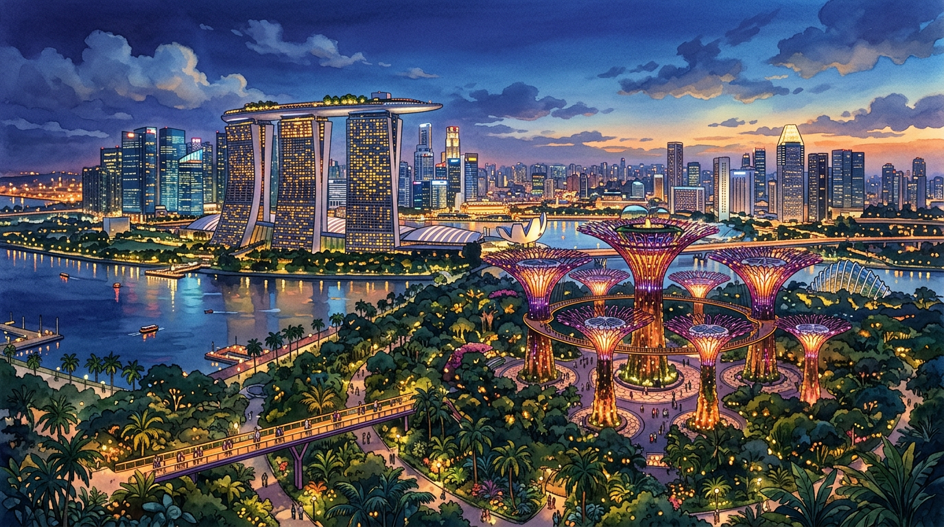 新加坡七日游完整攻略含周边：Homejourney一周行程权威指南