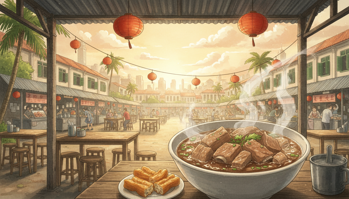 新加坡肉骨茶攻略：松发肉骨茶最佳餐厅推荐 | Homejourney