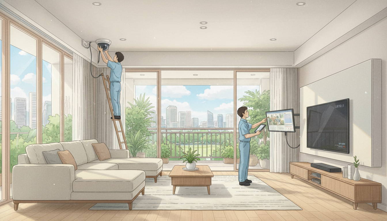 新加坡CCTV安装指南夜间体验指南｜Homejourney安全监控摄像头攻略