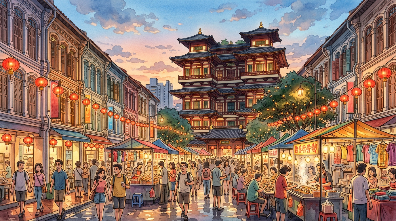 Chinatown Singapore with Kids: Safe Family Guide by Homejourney