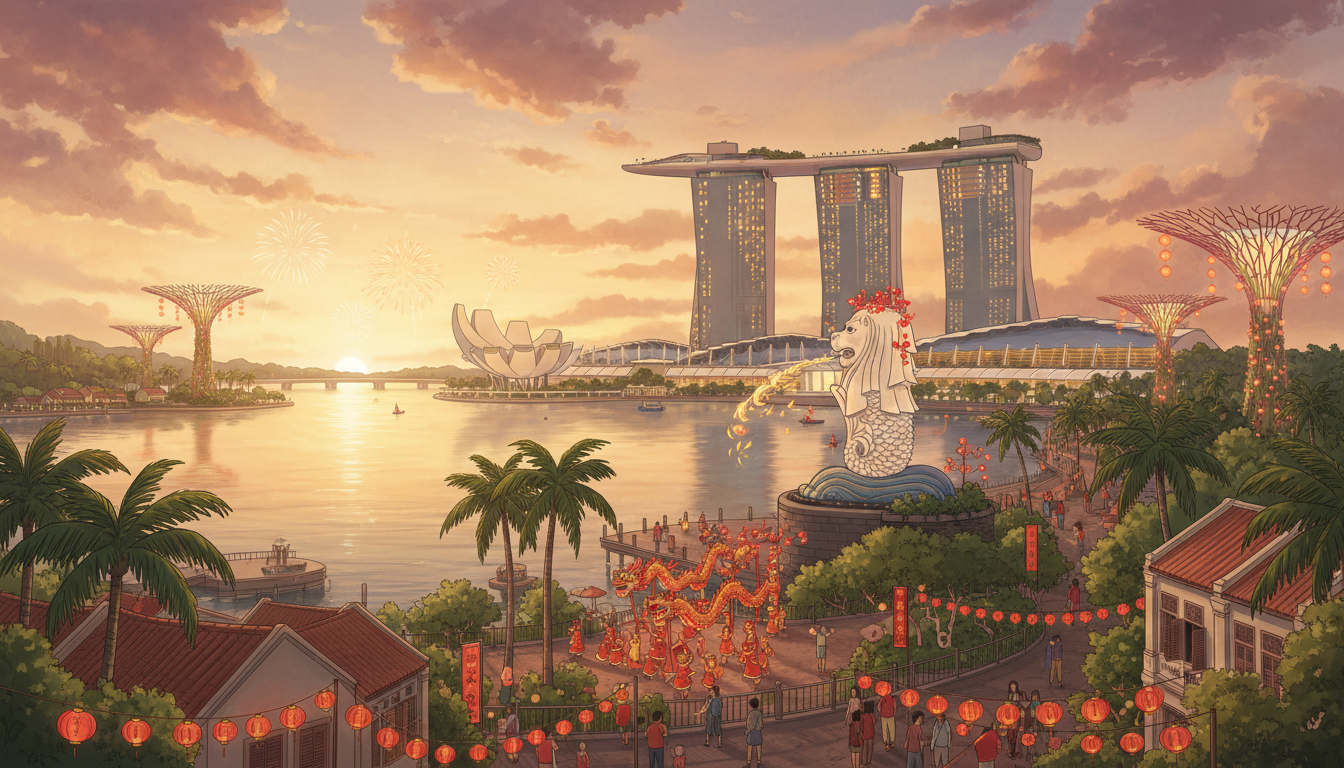 新加坡农历新年庆祝全攻略:Homejourney权威指南