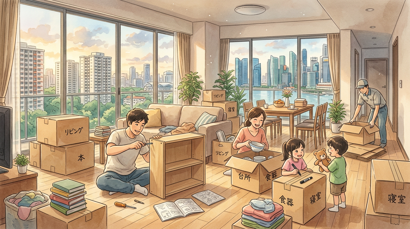 新加坡搬家完整指南2026：Homejourney权威攻略