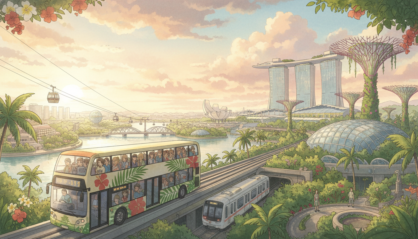 Singapore Public Transport Guide for Tourists (2025) | Homejourney