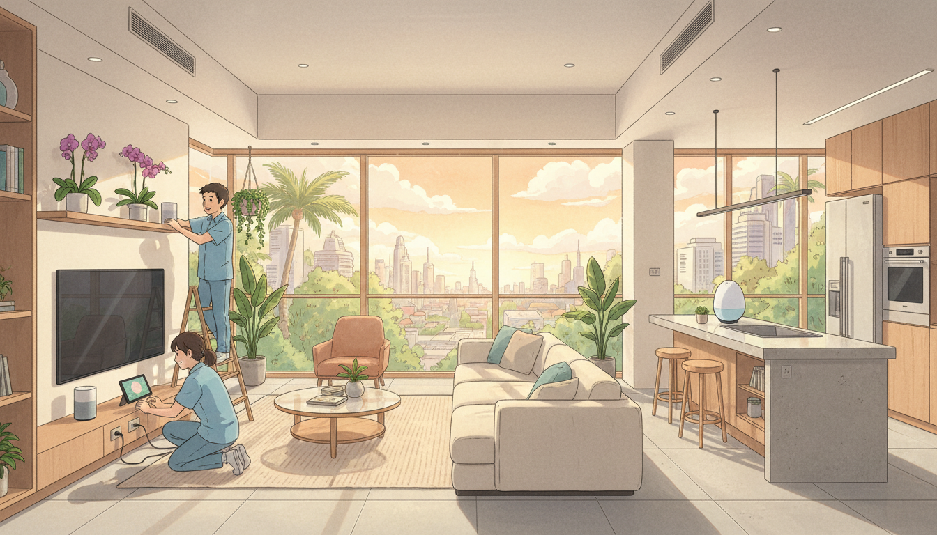 Voice Assistant Setup in Singapore Homes: Alexa, Google Home & Apple HomeKit Guide by Homejourney