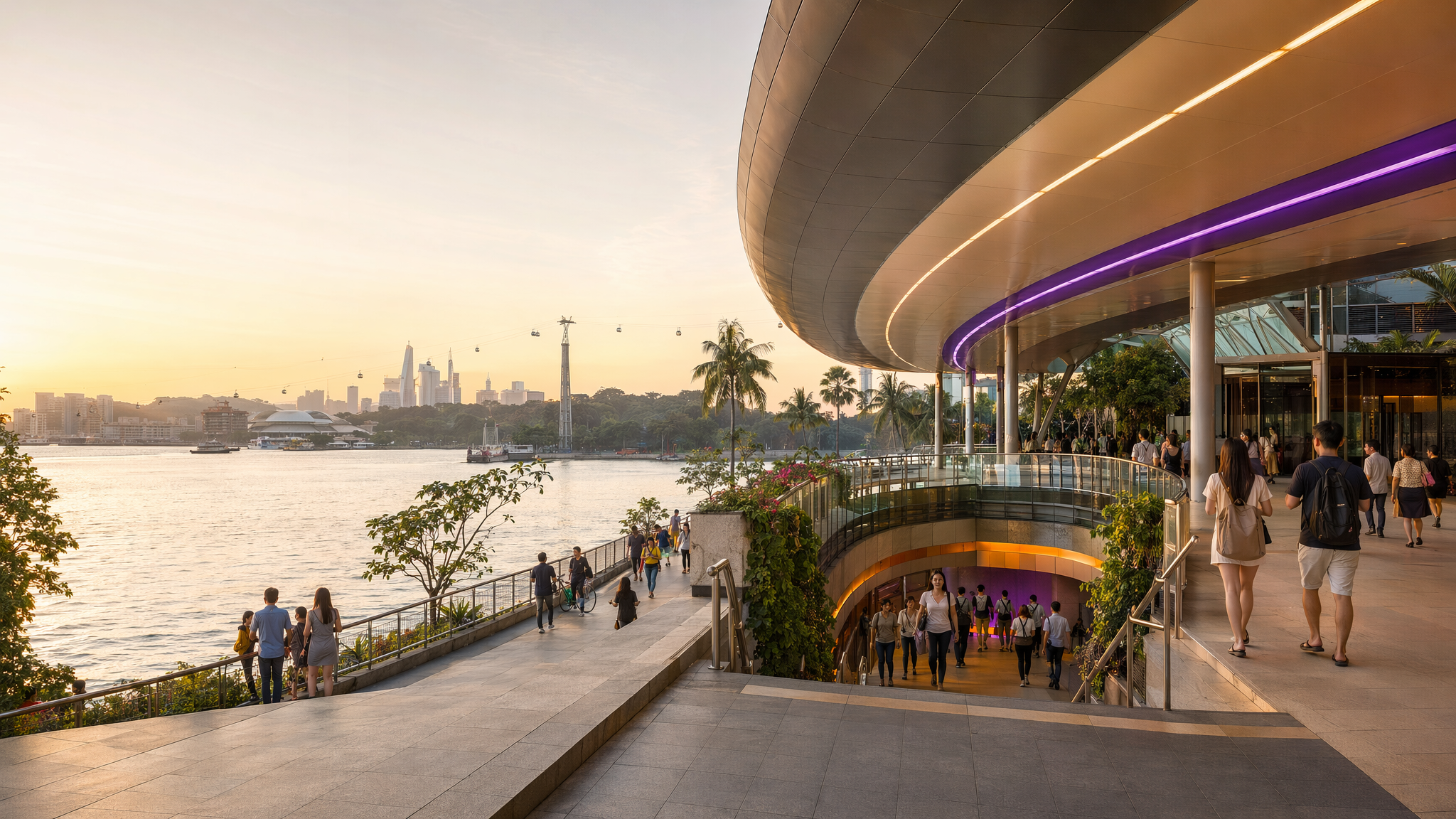 Harbourfront MRT neighbourhood hero image