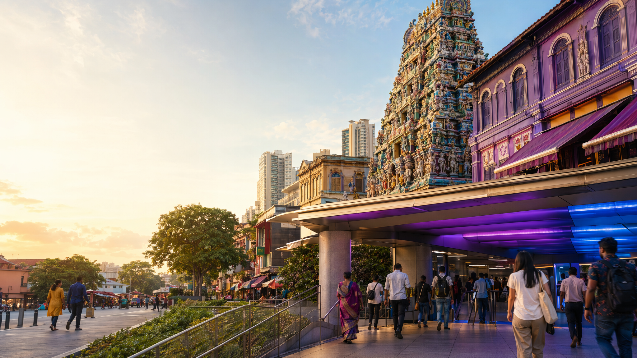 Little India MRT neighbourhood hero image