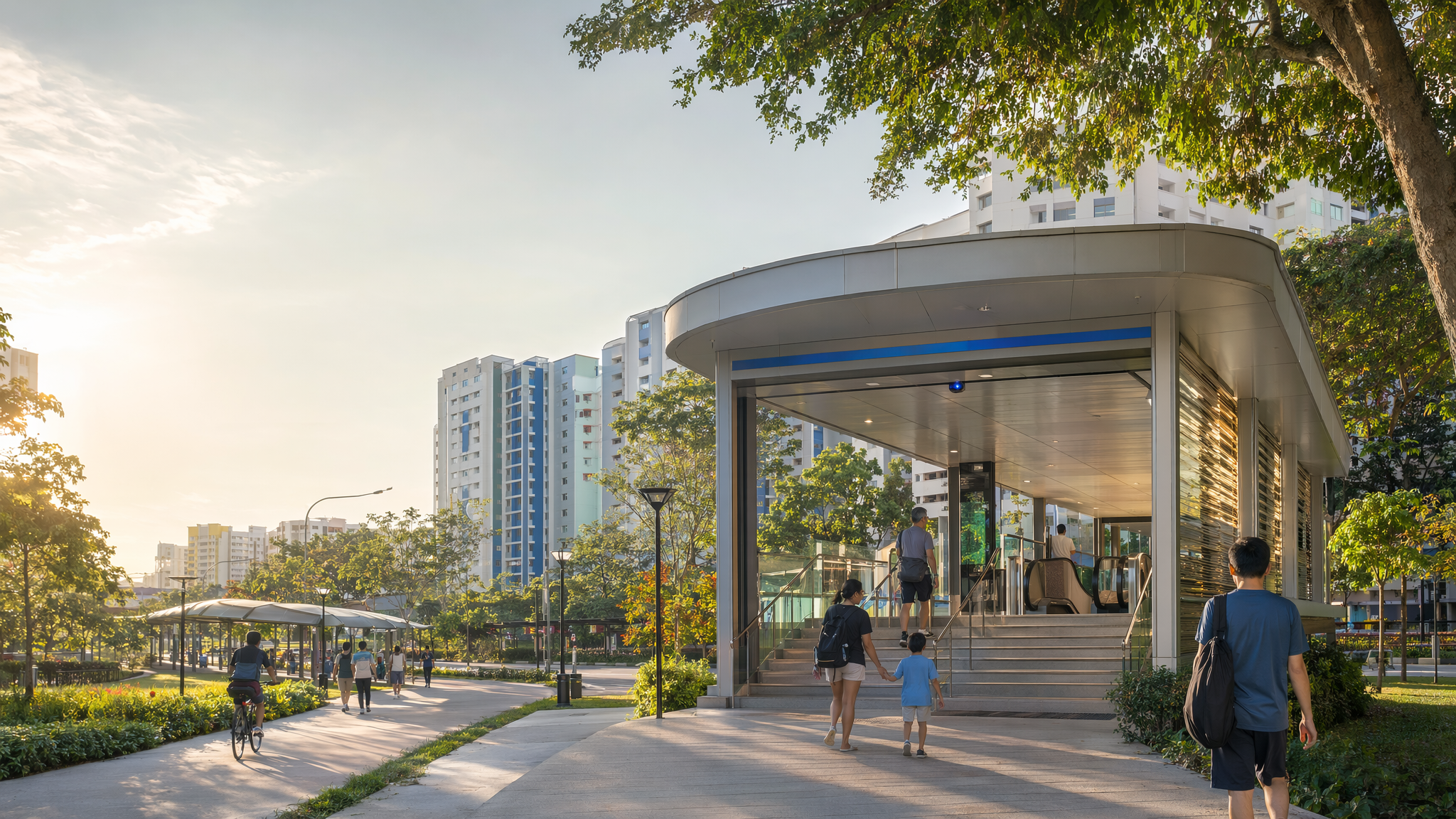 Tampines West MRT neighbourhood hero image