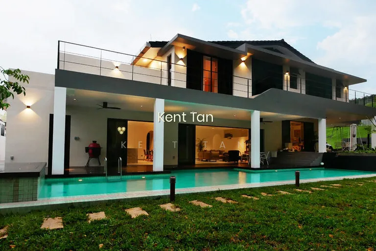 New 8439SQFT Hilltop Semi-D With Lush Greenery Views image 1 of 10