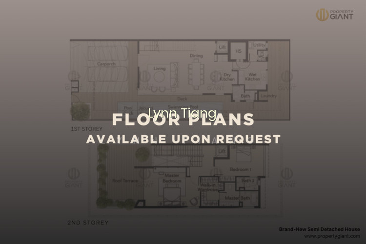 ❤️GIANT⚡️BRAND NEW FREEHOLD 4 LEVELS SEMI-D W POOL, JACUZZI, ATTIC & LIFT photo 2
