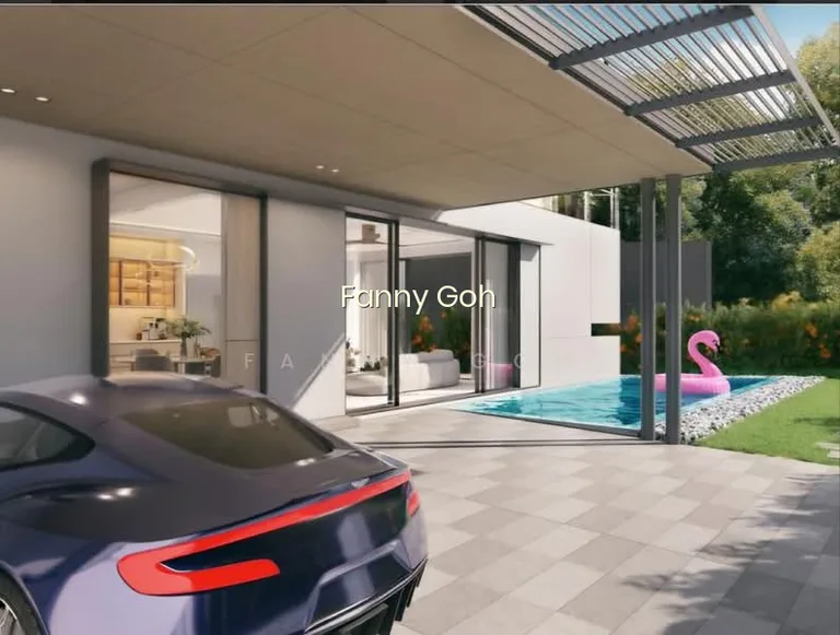 $2XXX Psf, Brand New House With Lift & Pool! King Albert Park MRT image 1 of 5