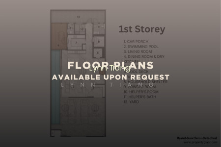 ❤️GIANT⚡️BRAND NEW 4 LEVELS SEMI-D IN SERANGOON GARDEN ESTATE W POOL, ATTIC & LIFT photo 3