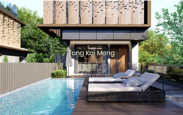 Wow! Brand New Fh Bungalow! With Lift & Pool, 1-Km Scgs (Pri), Botanic Gdn 9654.3774 Tong image 1 of 8