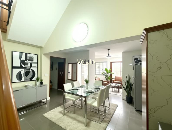 ◤ EXCLUSIVE! SERANGOON GARDEN 2.5-STY TERRACE SPACIOUS BEDROOMS ❤️ 3 MINS TO CIRCLE 7 MINS TO MRT photo 2