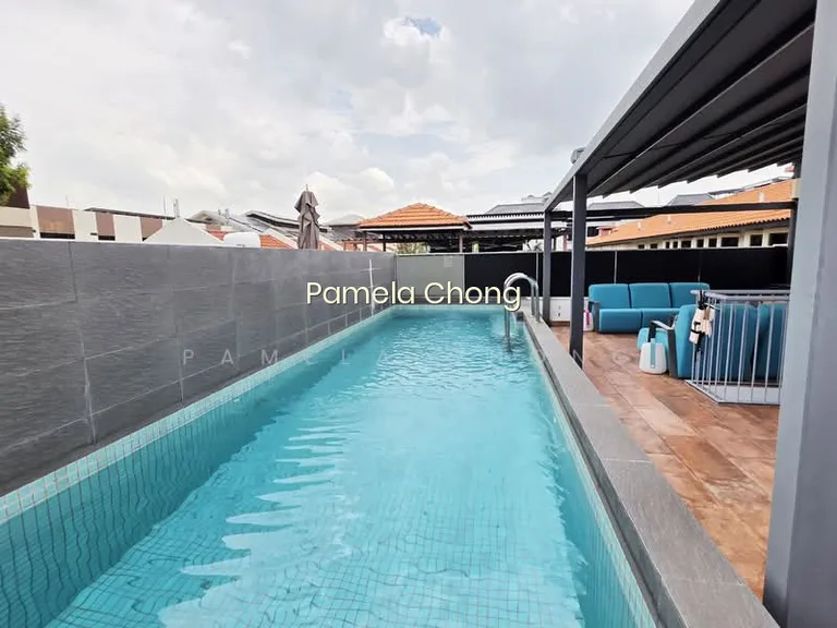 Joo Chiat Conservation Beautiful Corner Terrace Pool Pam 90228600 image 1 of 10