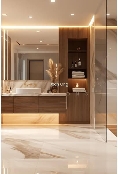 ALMOST NEW BUNGALOW. AWARD WINNING ARCHITECT. GREEN SANCTUARY. 1KM NANYANG PRI. JEAN 93571119 image 1 of 5