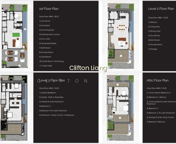 ? CONTEMPORARY NEW CORNER TERRACE SIGLAP photo 2