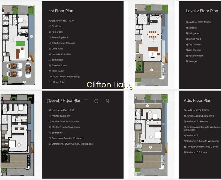 ? CONTEMPORARY NEW CORNER TERRACE SIGLAP photo 3