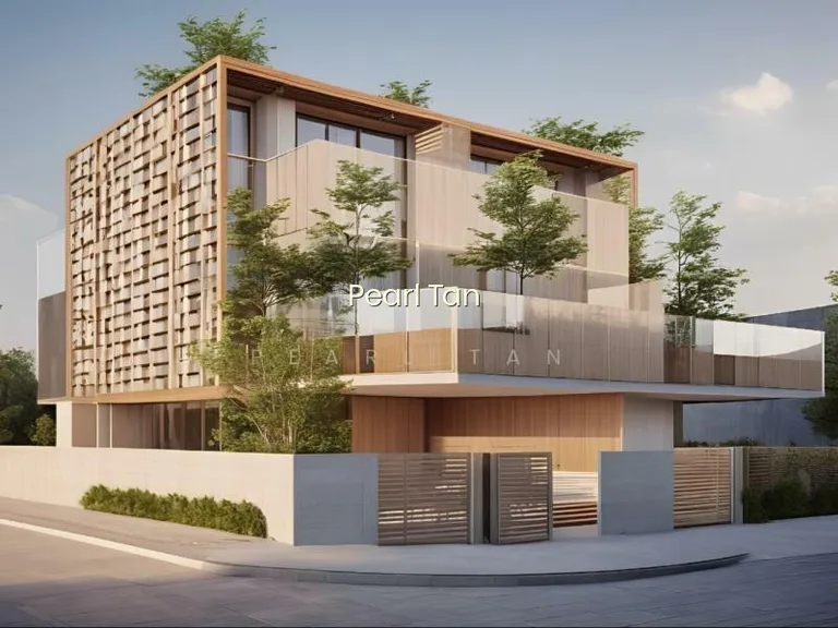 Brand New Semi D 1KM Rgps, Walk to Tan Kah Kee MRT Pearl 91890081 image 1 of 2