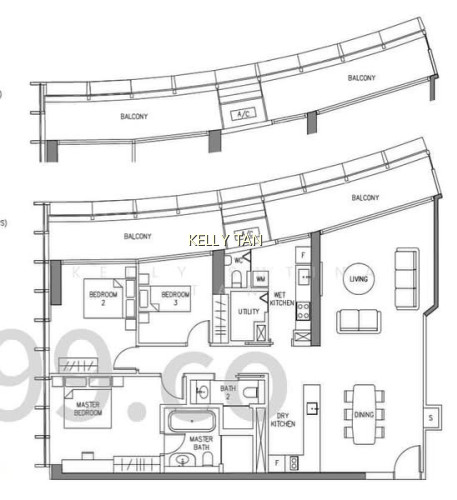 UNBLOCKED VIEW 3-BEDROOM IN THE HEART OF BUGIS | WALK TO MRT photo 2