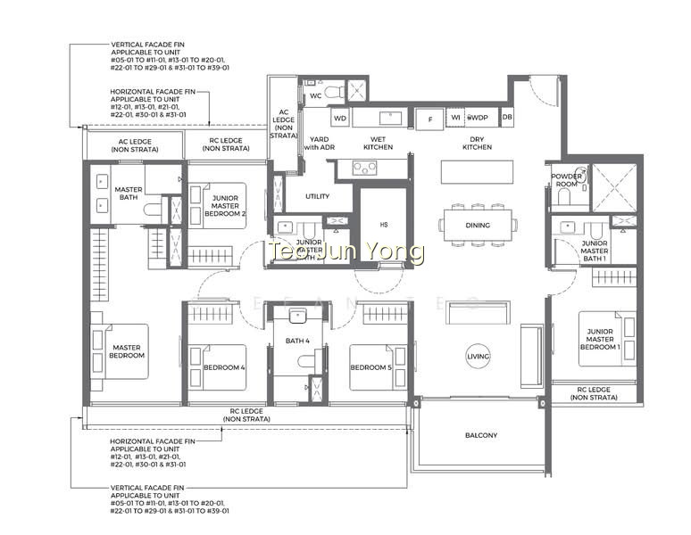 CHEAP & UNDERVALUED PSF | 1777 SQFT 5 BEDROOM STARTING FRM 21XX PSF | NAN HUA PRIMARY | NEAR MRT photo 3