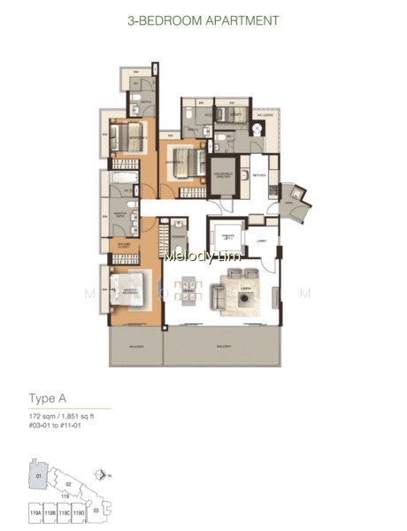 RESIDENCES @ EMERALD HILL photo 3