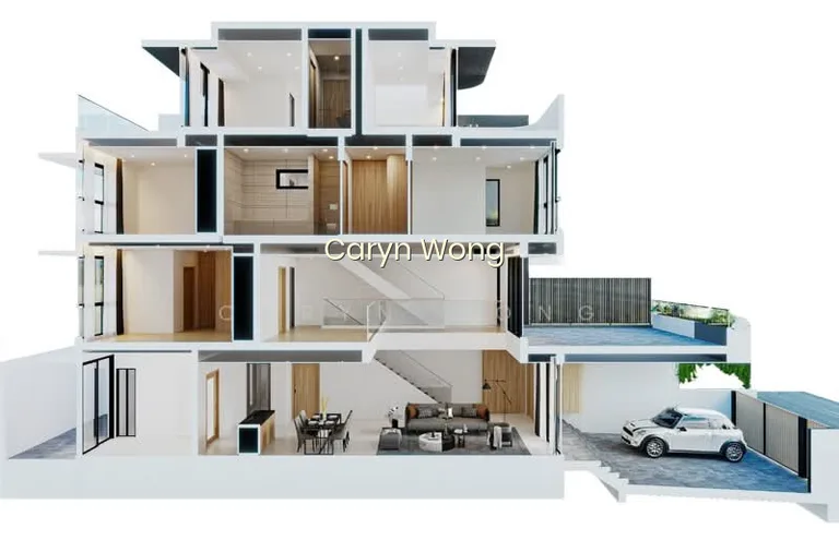 Giant Brand New 4 Lvls Inter-Terrace in Sembawang Hills Estate image 1 of 4