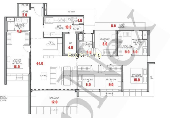 CHEAPEST 5 BED BY RENOWNED DEVELOPER! MRT AND SHOPPING MALL NEARBY! photo 3