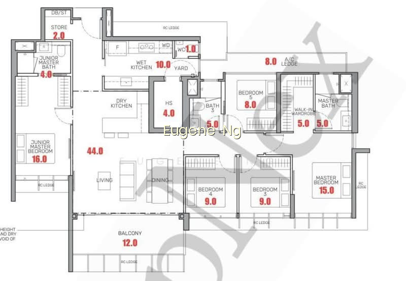 CHEAPEST 5 BED BY RENOWNED DEVELOPER! MRT AND SHOPPING MALL NEARBY! photo 4